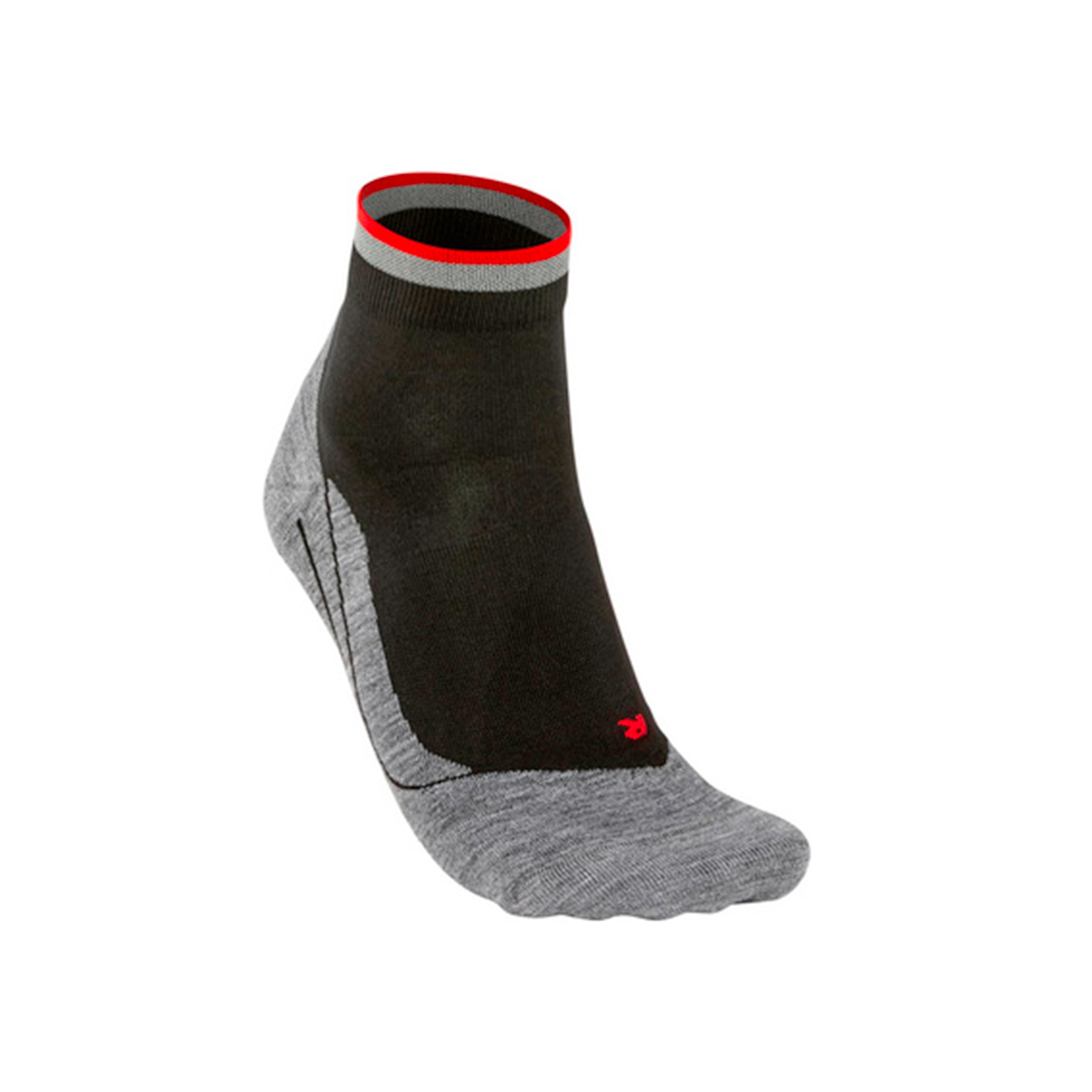 Falke RU4 Endurance Short Reflect Laufsocken Herren - schwarz, rot