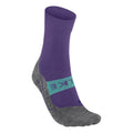 RU4 Endurance Cool Laufsocken Damen - lila, grau