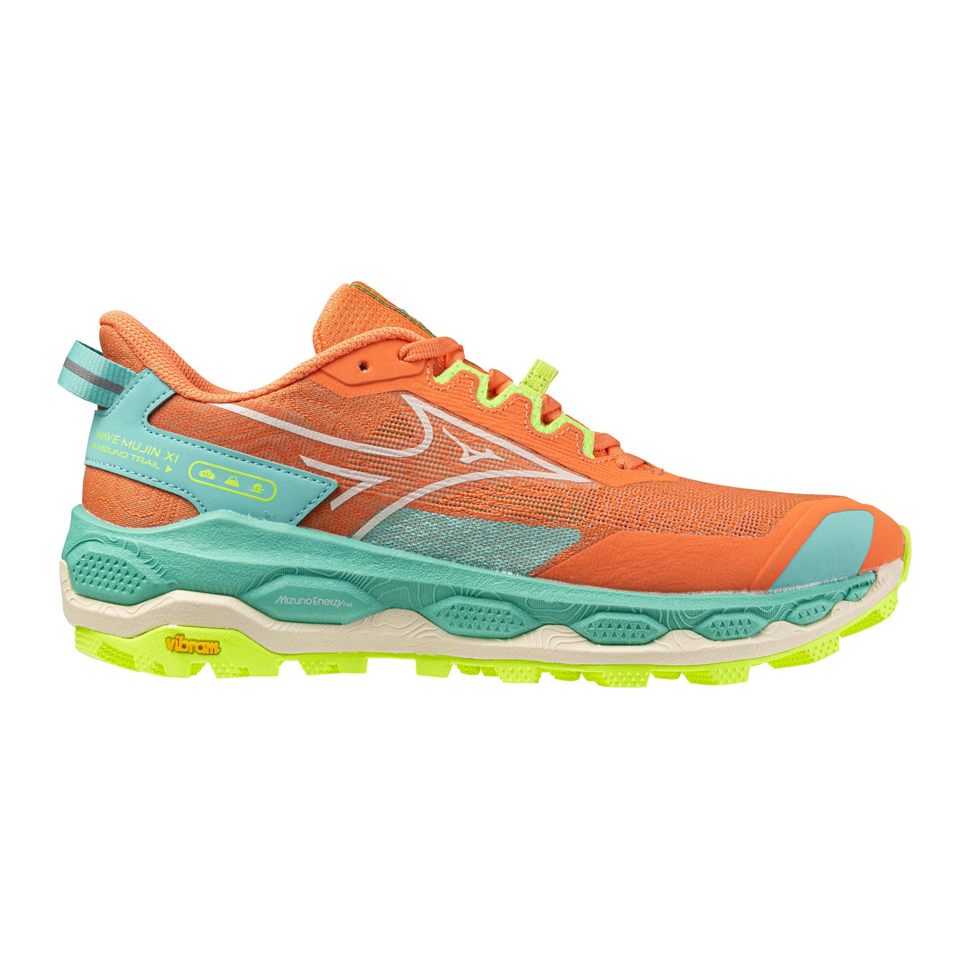 Mizuno Wave Mujin 11  Trailschuh Damen - orange, mint