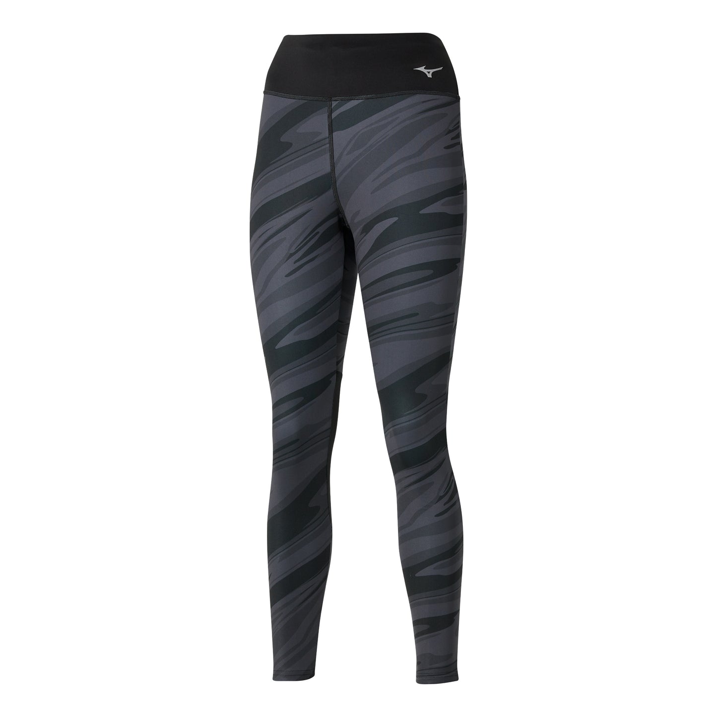 Mizuno 7/8 Printed Tight Damen-Schwarz