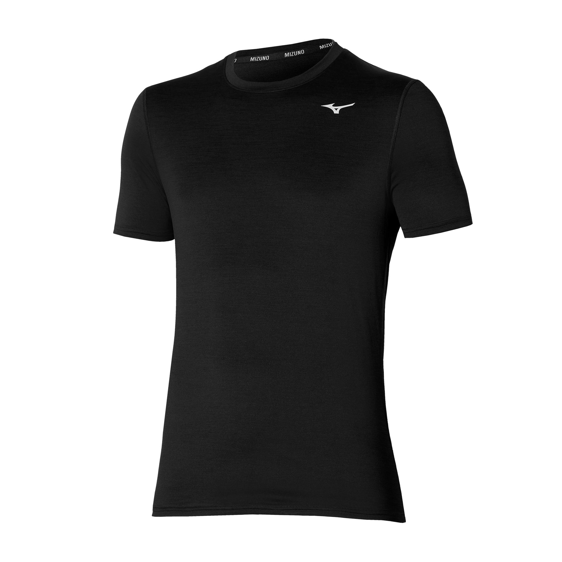 Mizuno Impulse Core Laufshirt Herren - schwarz,