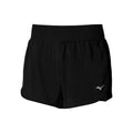 2in1 4.5 Laufshorts Damen-Schwarz