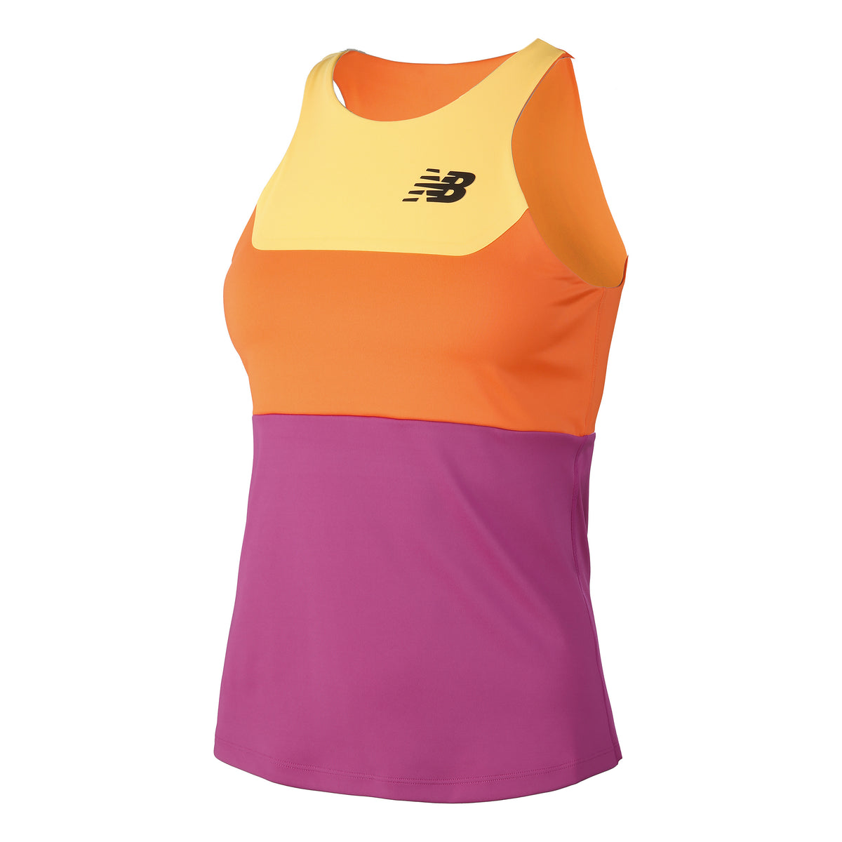 New Balance Tournament Keyhole Tank-Top Damen - orange, lila