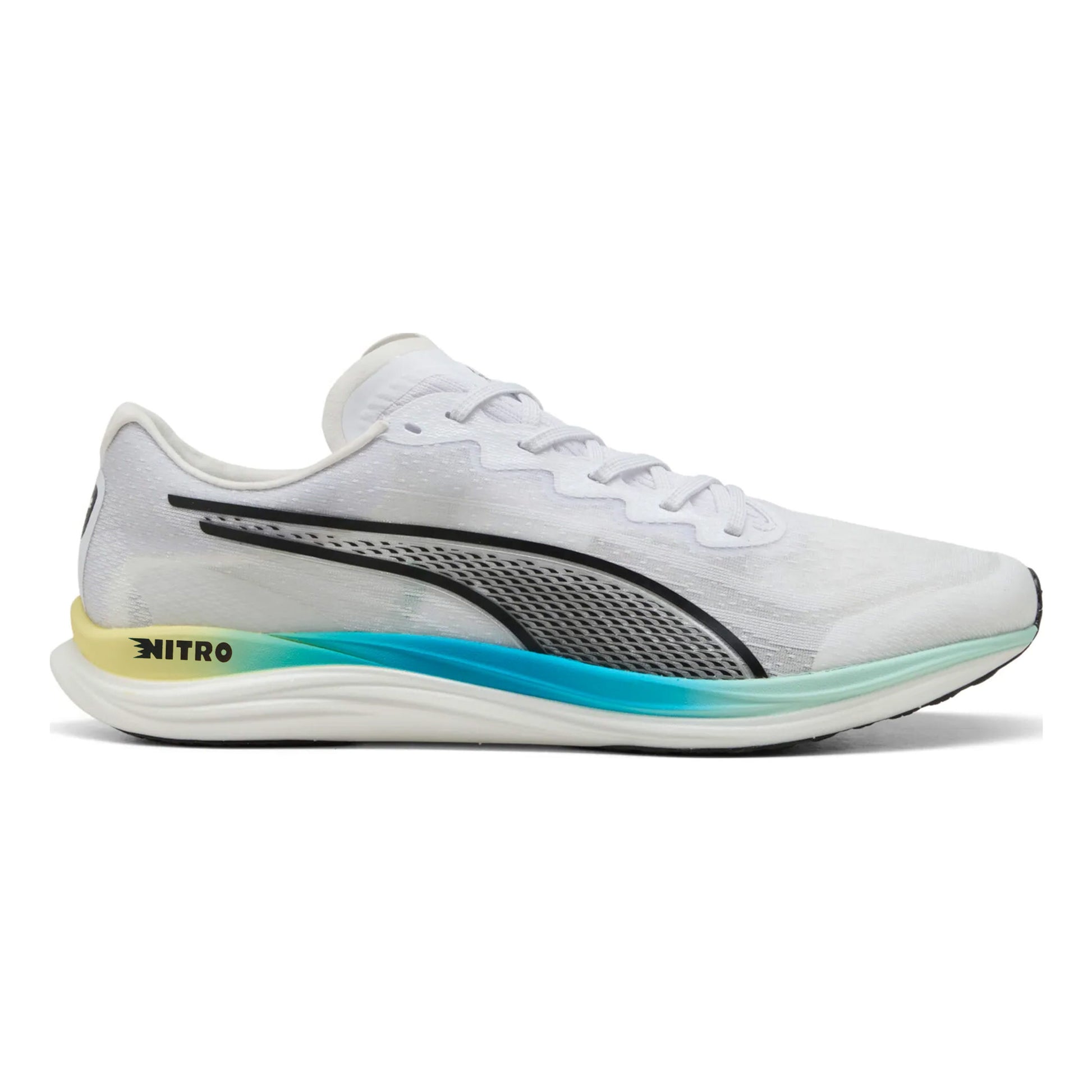 Puma Propio Nitro Wettkampfschuh Herren-Weiß,Mint