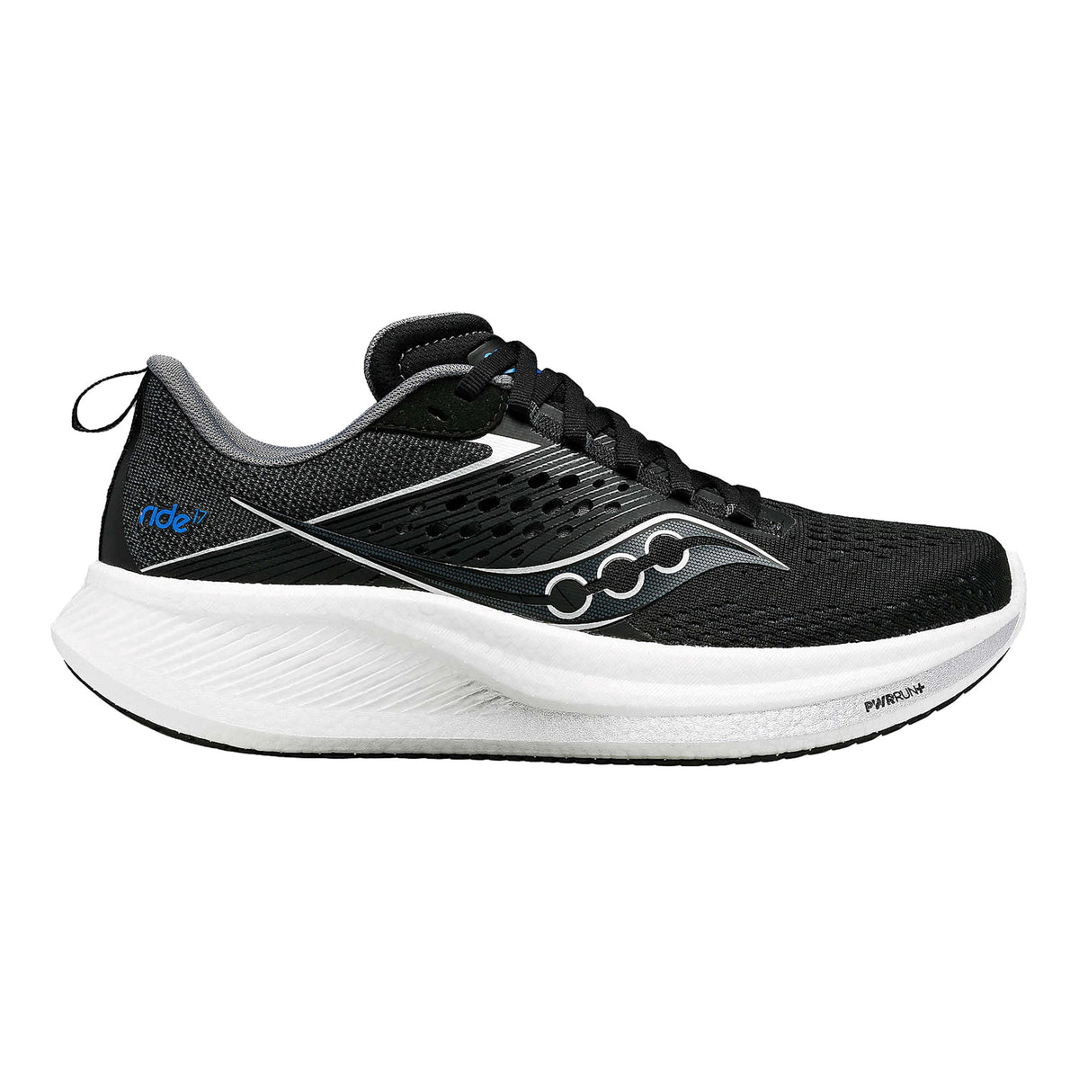 Saucony Ride 17 Neutralschuh Damen - schwarz, weiß