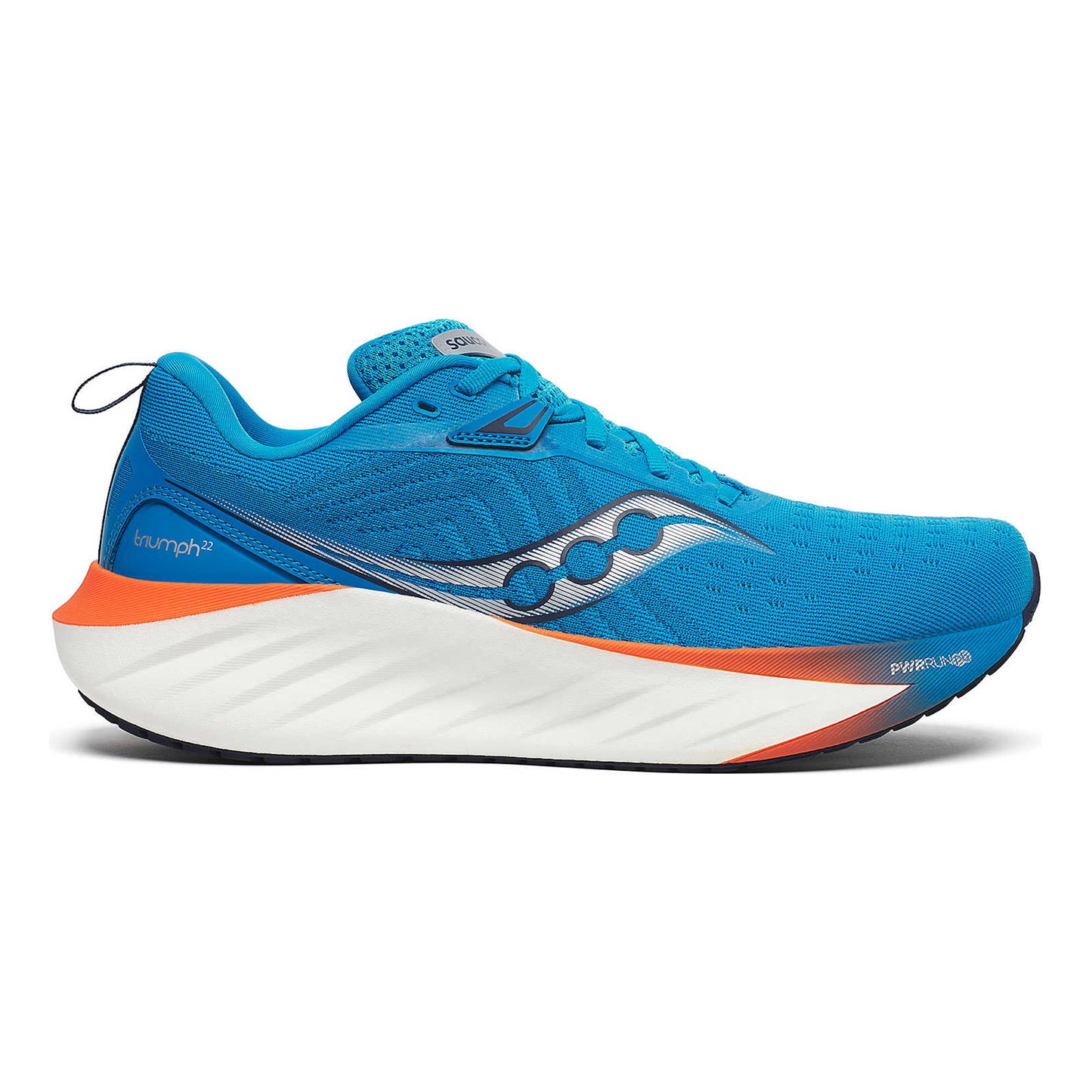 Saucony Triumph 22 Neutralschuh Herren - blau, orange