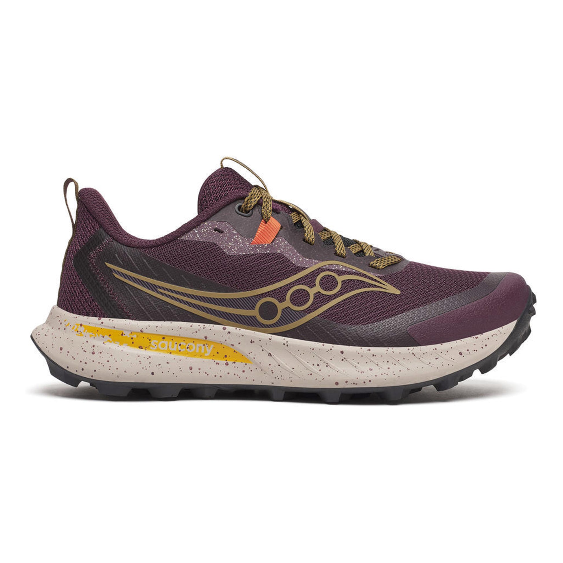 Saucony Peregrine 15 Trailschuh Damen - lila, caramel