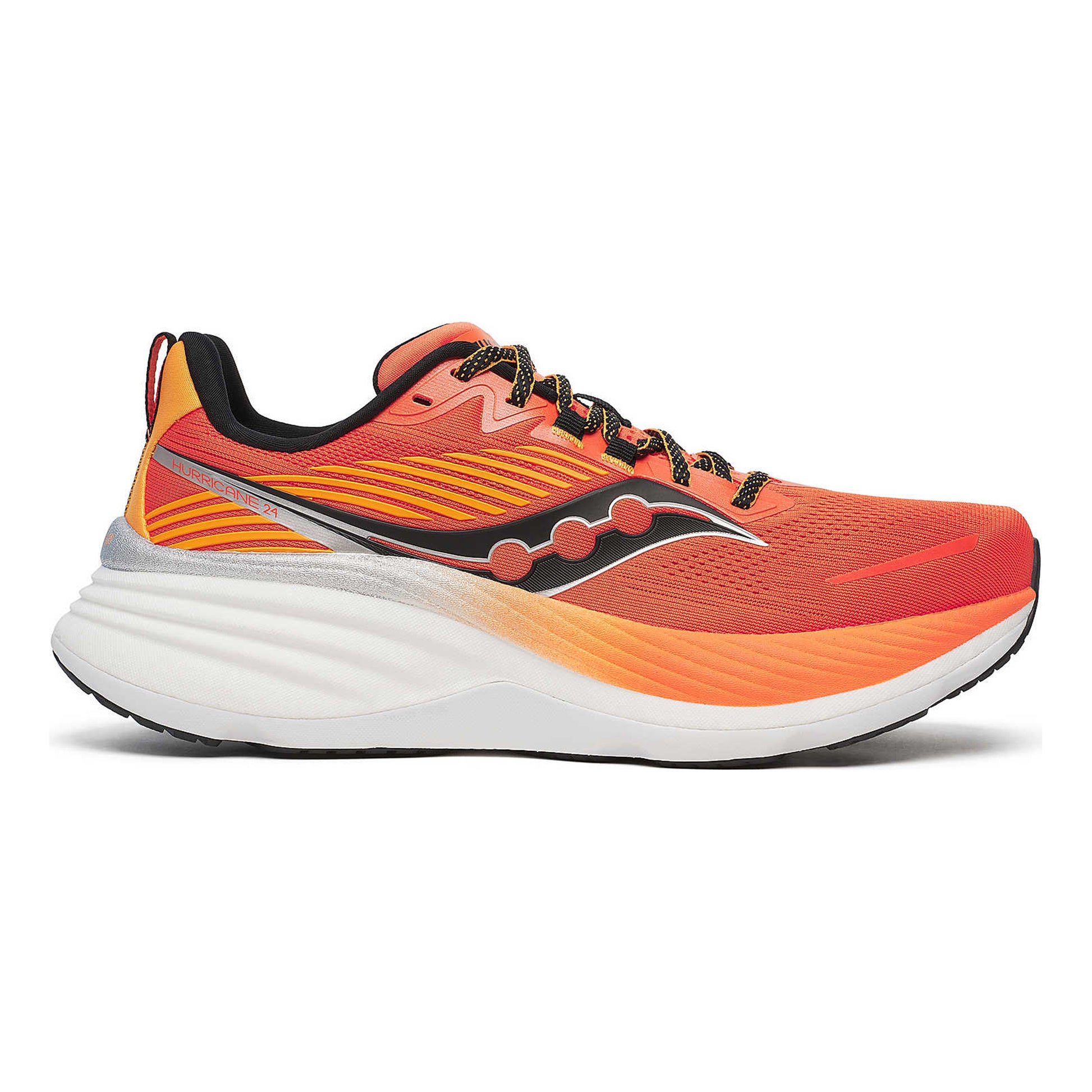 Saucony Hurricane 24 Stabilitätsschuh Herren - rot, orange
