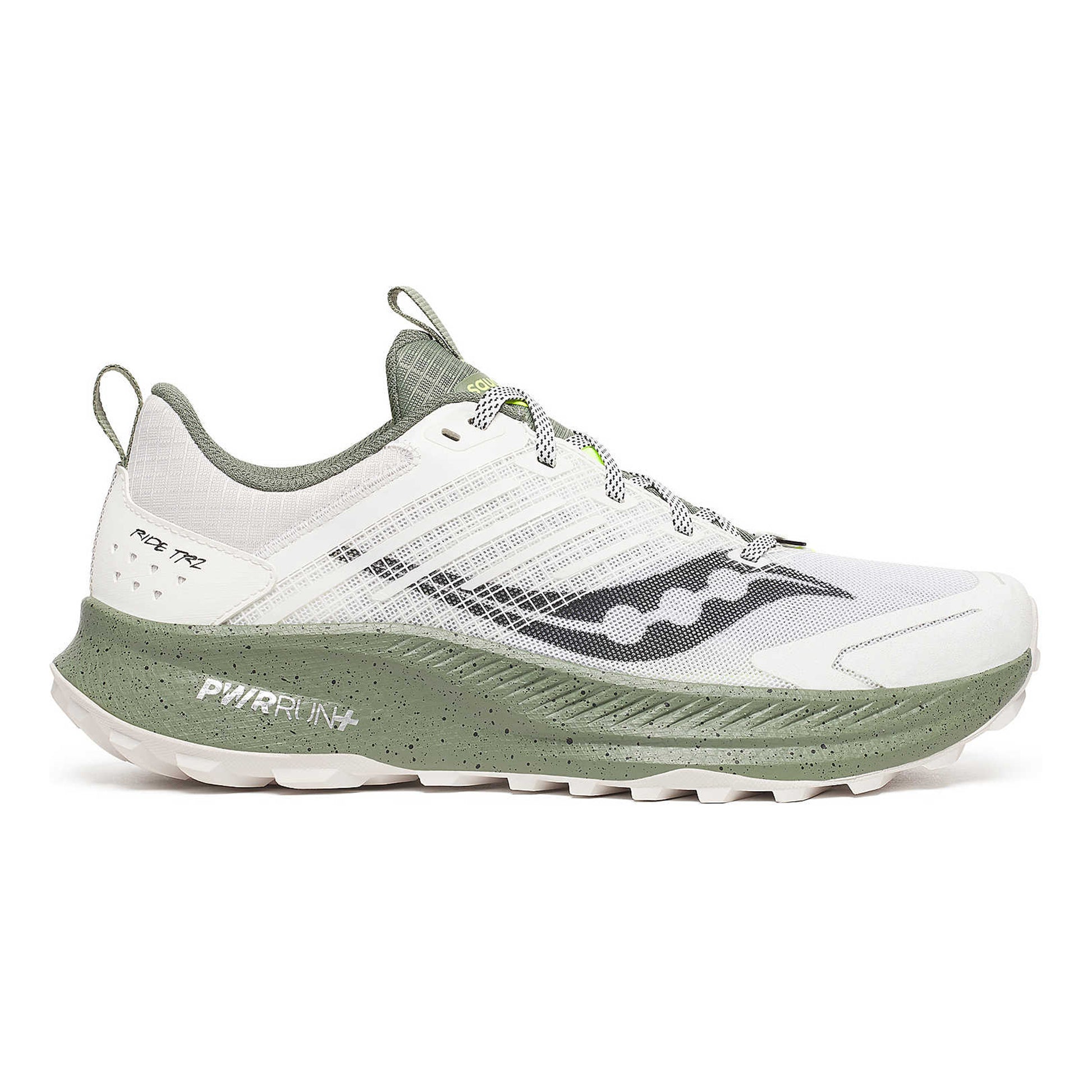 Saucony Ride TR2 Trailschuh Herren-weiß, oliv