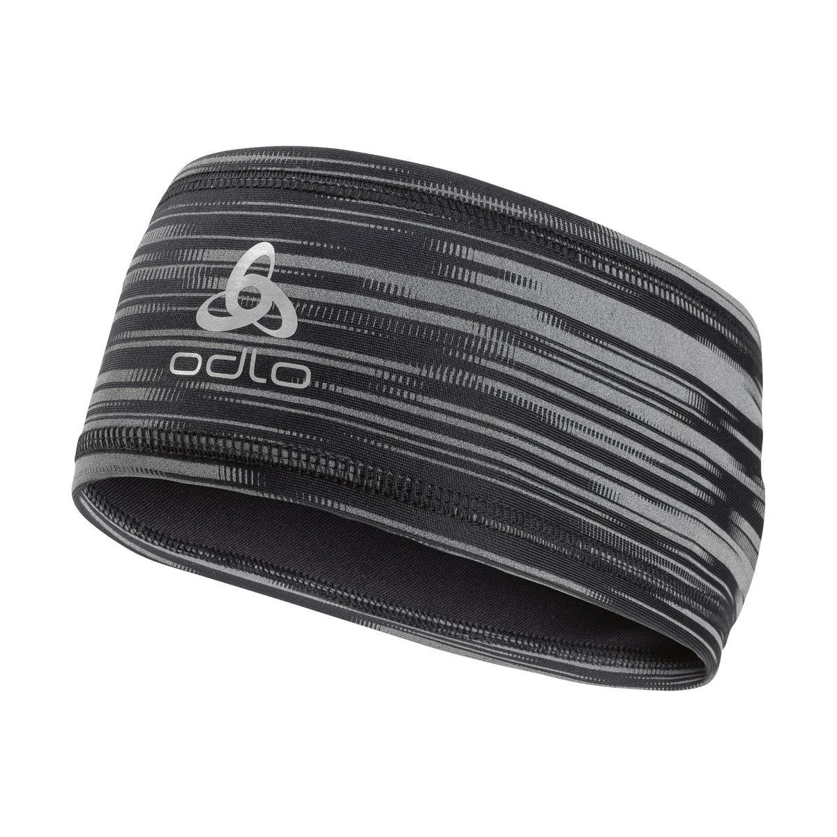 Odlo Polyknit Light Eco Print Mütze Unisex-schwarz