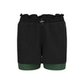 2in1 Active 365 5in Laufshorts Damen-Schwarz,Dunkelgrün
