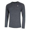 Essential Seamless Crew Neck Longsleeve Herren - anthrazit,