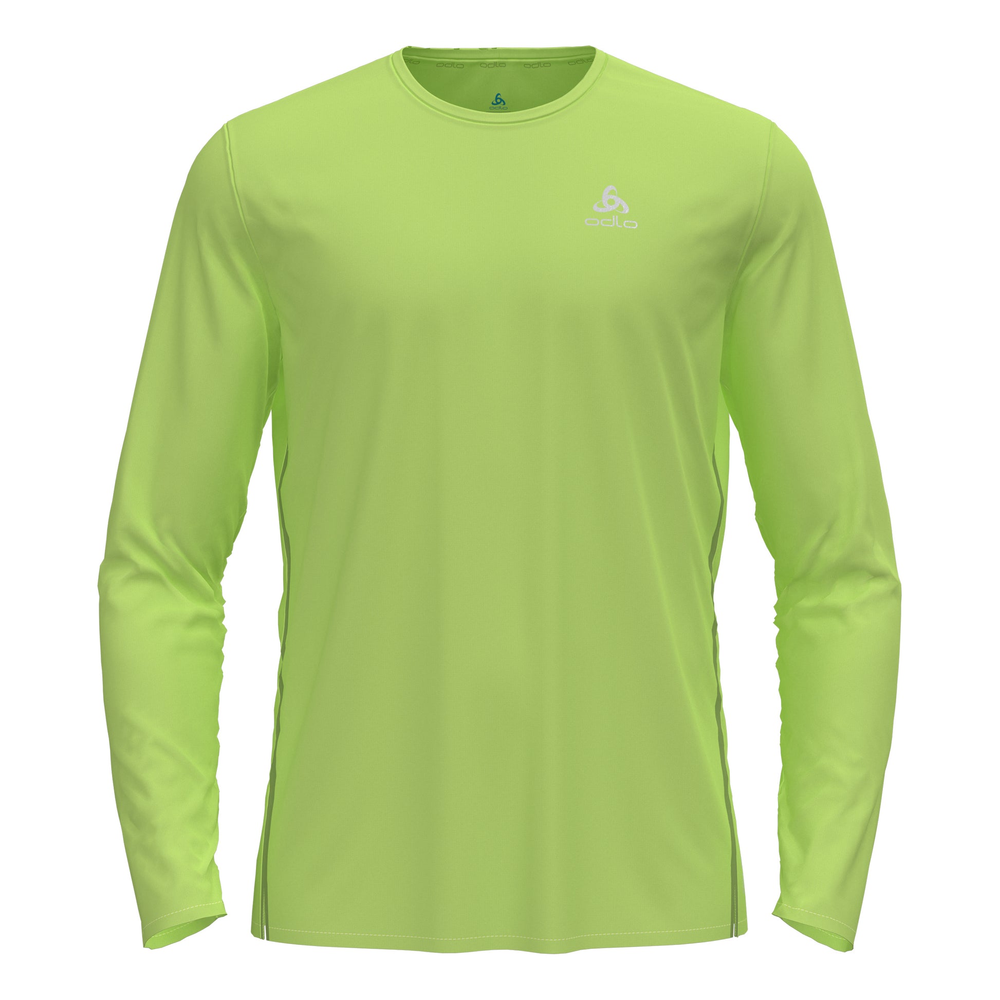 Odlo Zeroweight Chill-Tec Crew Neck Longsleeve Herren - hellgrün,