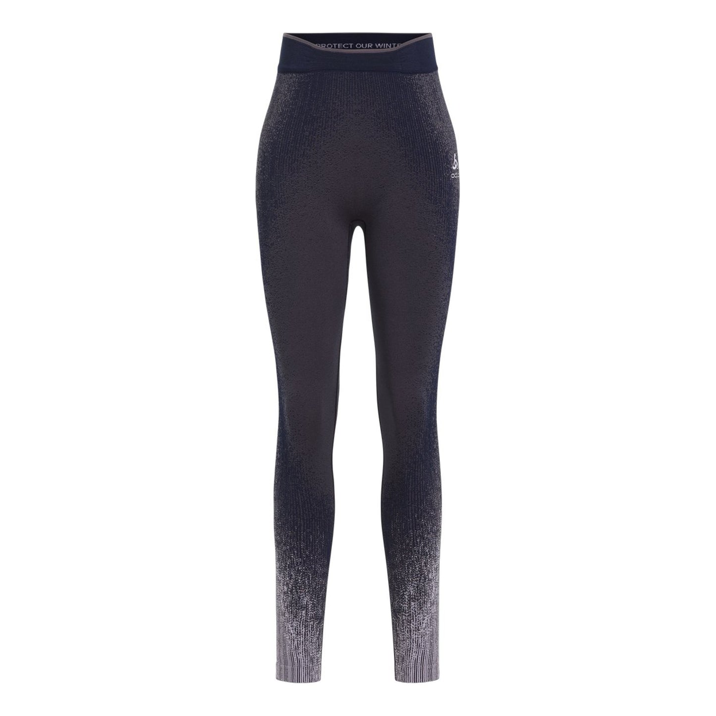 Odlo Performance Warm Blackcomb Lauftight Damen - grau,