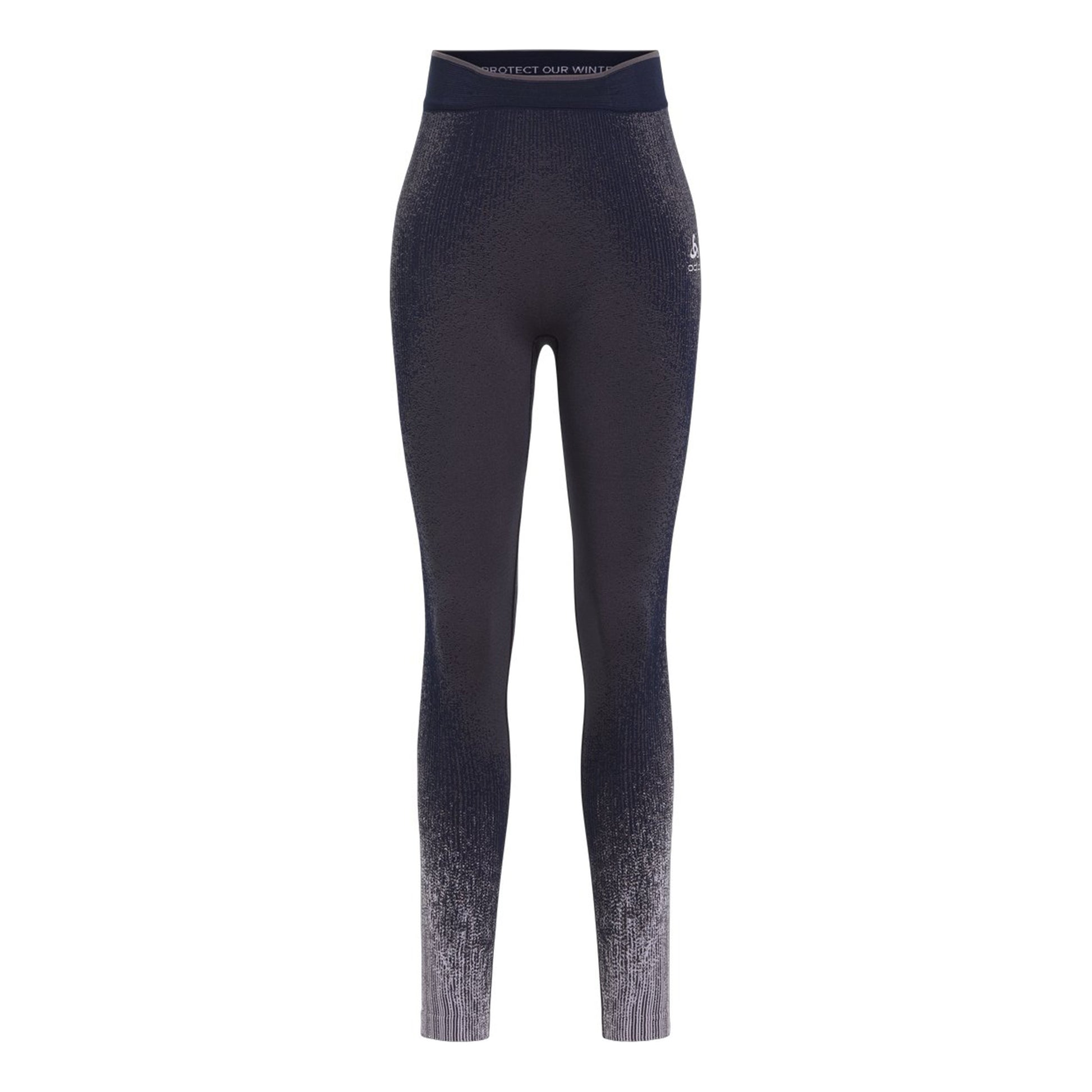 Odlo Performance Warm Blackcomb Lauftight Damen - grau,