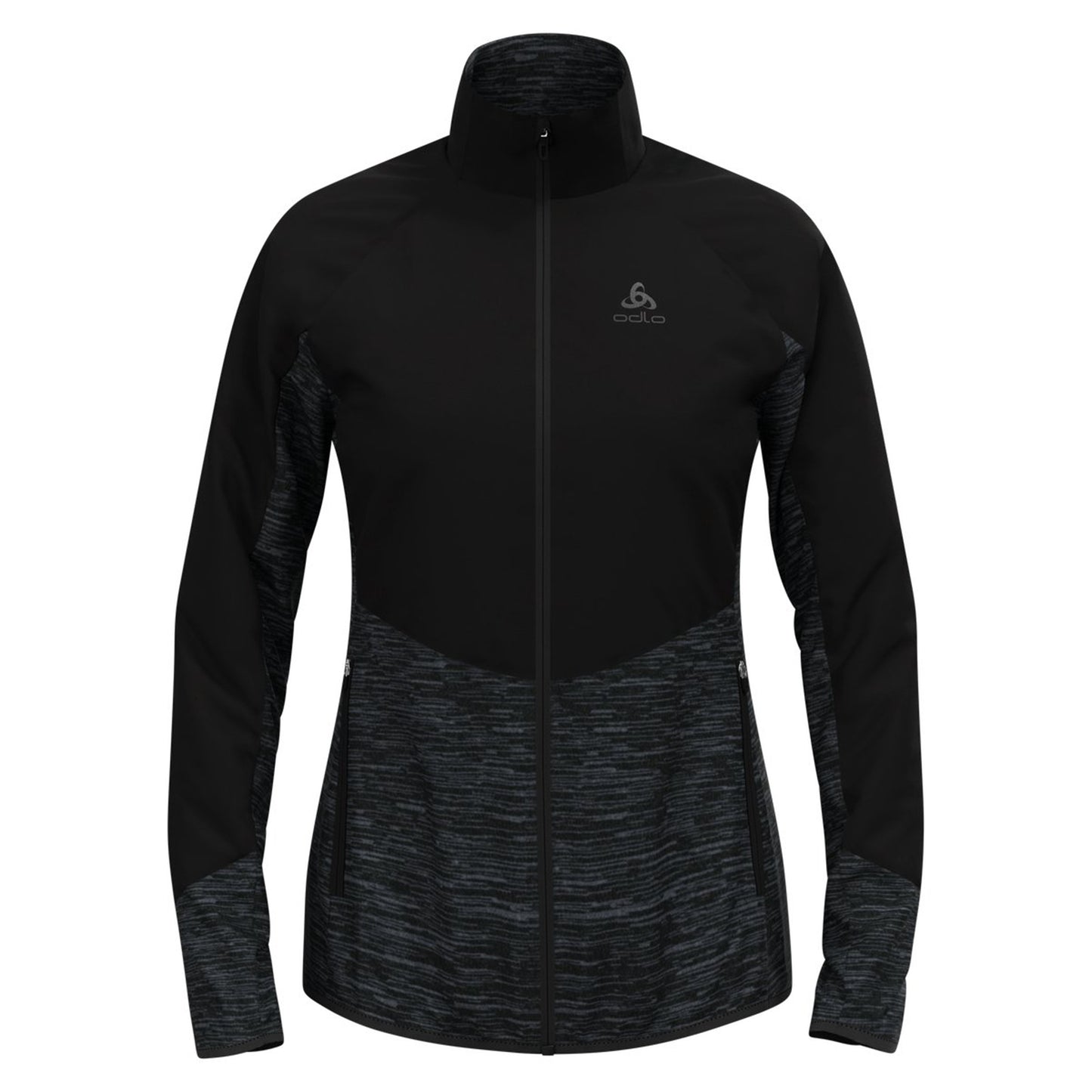Odlo Essential Insulator Hybrid Laufjacke Damen - schwarz,