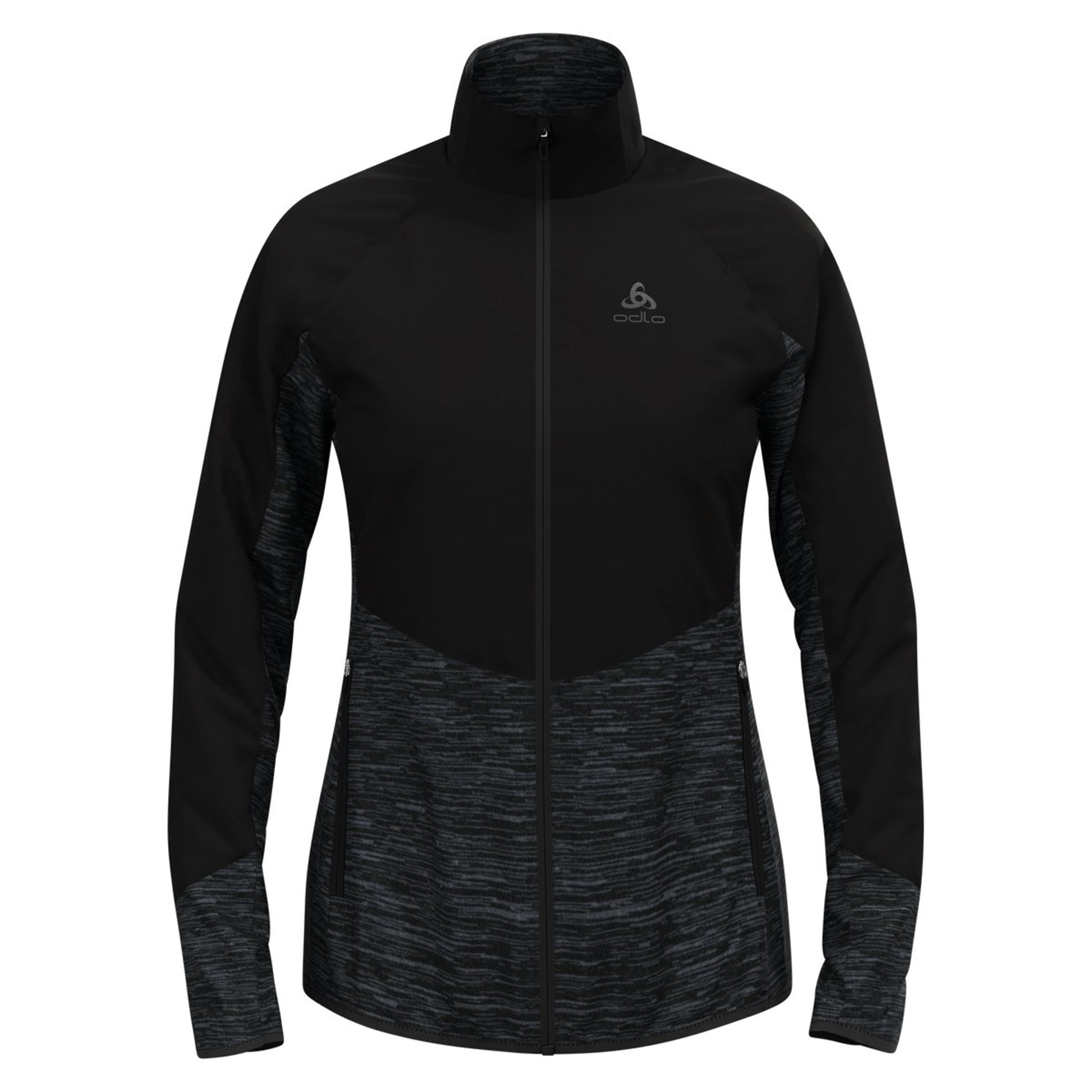 Odlo Essential Insulator Hybrid Laufjacke Damen - schwarz,