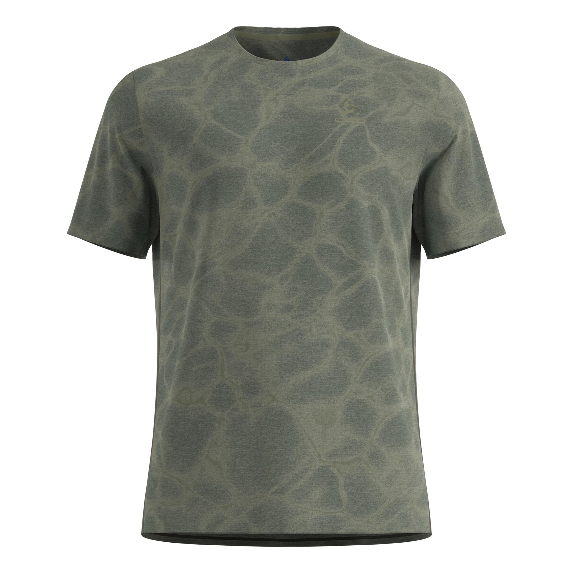 Odlo Zeroweight Engineered Chill-Tec Laufshirt Herren-Oliv