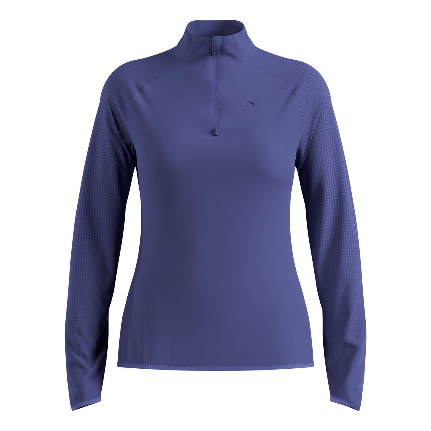 Odlo Zeroweight Warm Mid Layer 1/2 Zip Laufshirt Damen-Blau