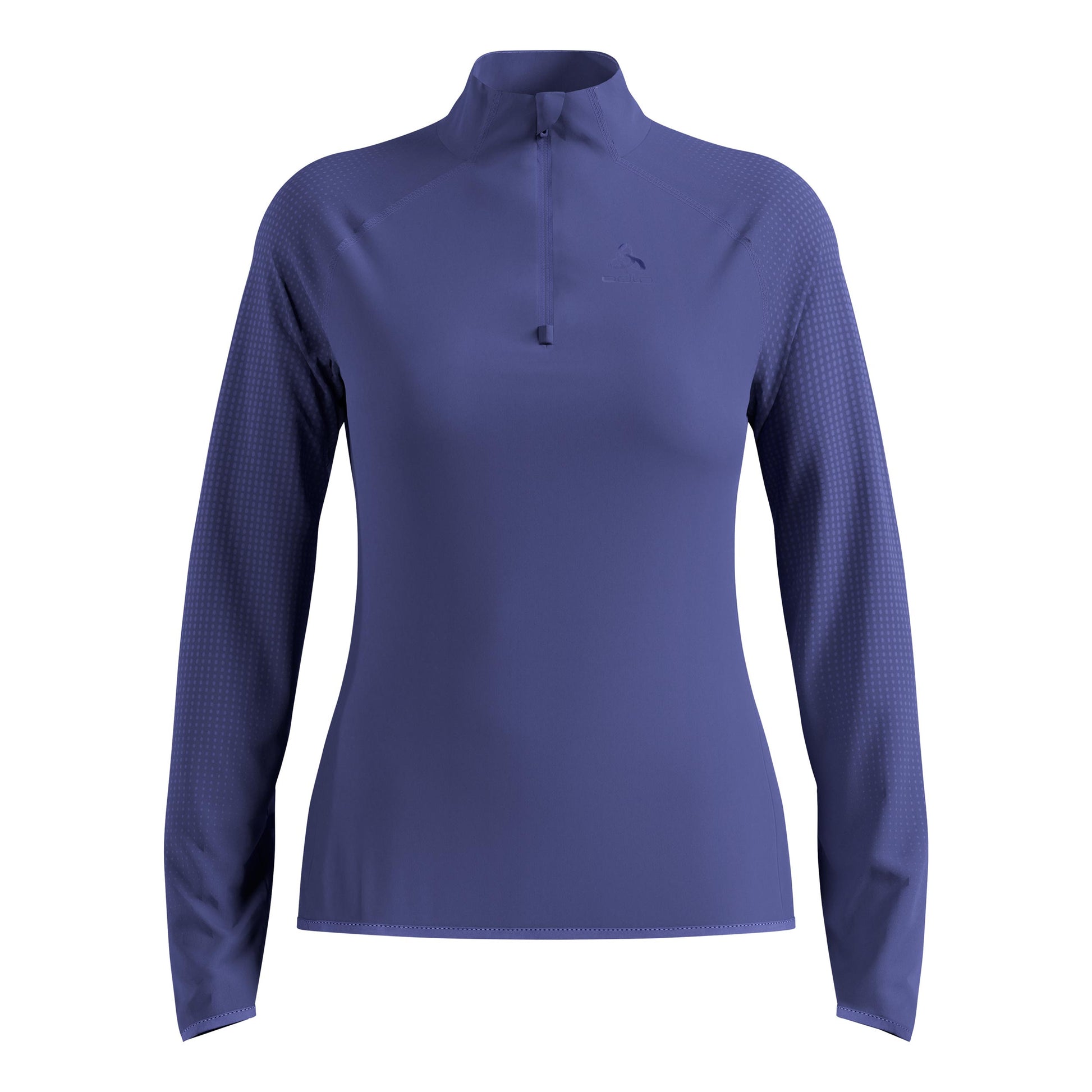 Odlo Zeroweight Warm Mid Layer 1/2 Zip Laufshirt Damen-Blau