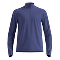 Essential Thermal Midlayer 1/2 Zip Laufshirt Herren-blau