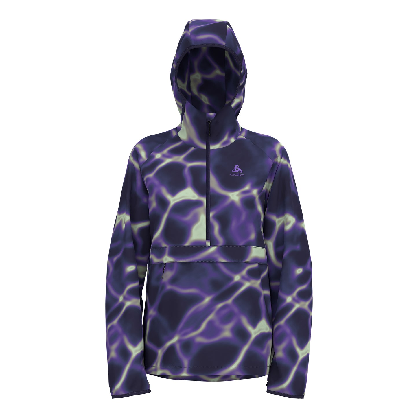 Odlo Zeroweight Print Laufjacke Damen-Lila