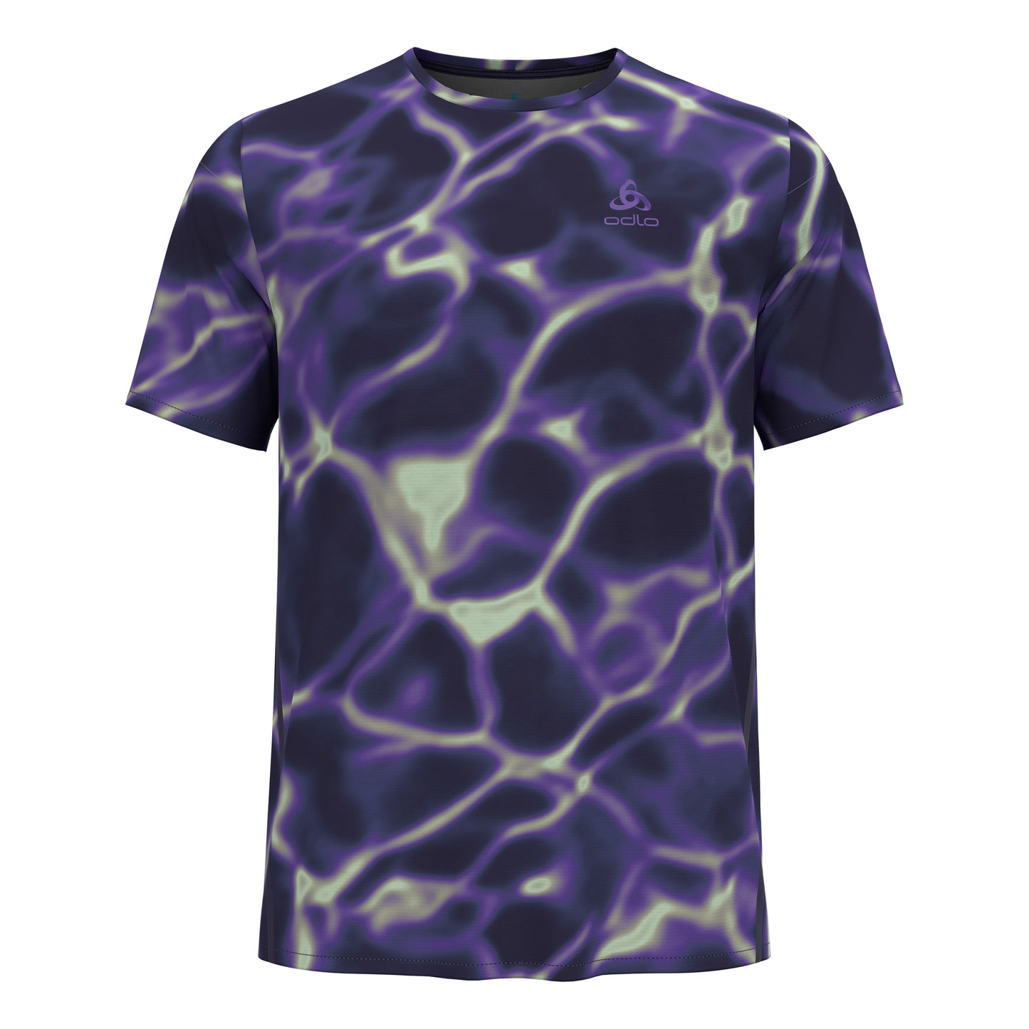 Odlo Zeroweight Chill-Tec Laufshirt Herren-Lila,Mint