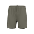 Essential 6in 2in1 Laufshorts Herren-khaki