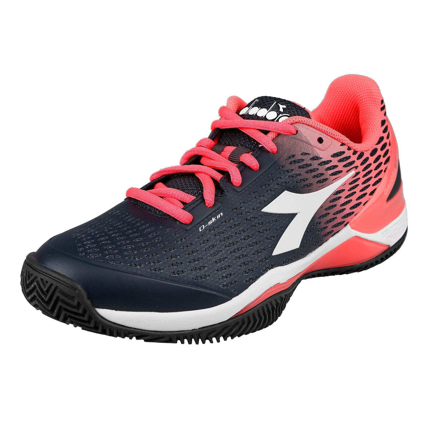 Diadora Speed Blushfield Fly 2 Clay Sandplatzschuh Damen - schwarz, koralle