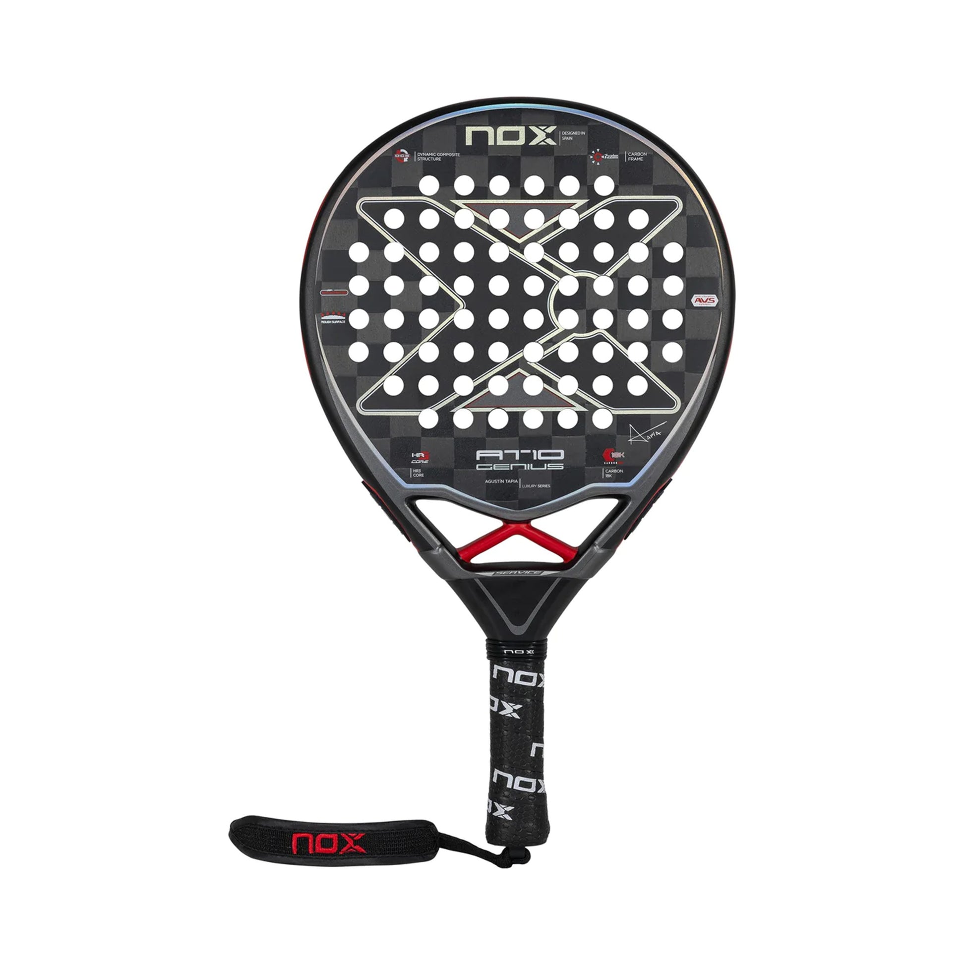 NOX AT10 Genius 18K By Augustin Tapia Padelschläger