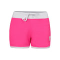 Tech Shorts Damen - rosa, weiß