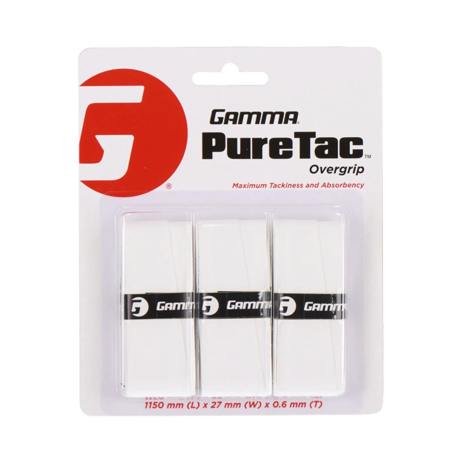 Gamma Pure Tac 3er Pack-Weiß