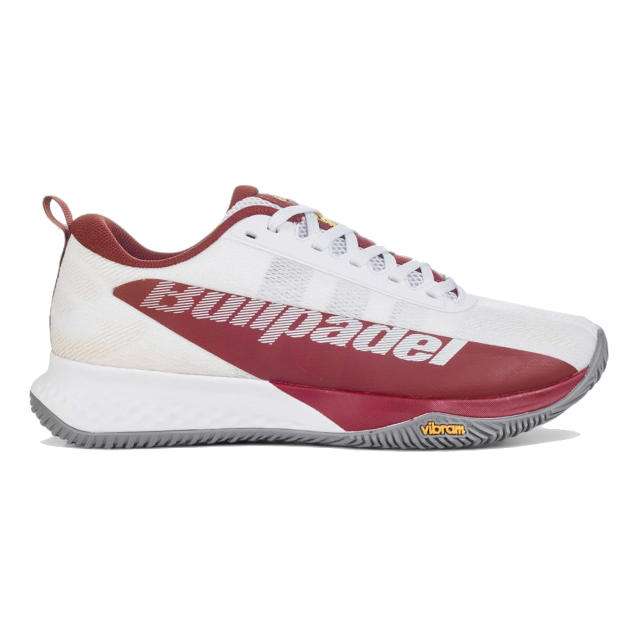 Bullpadel Xplo Vibram 25 Padelschuh Herren-Dunkelrot