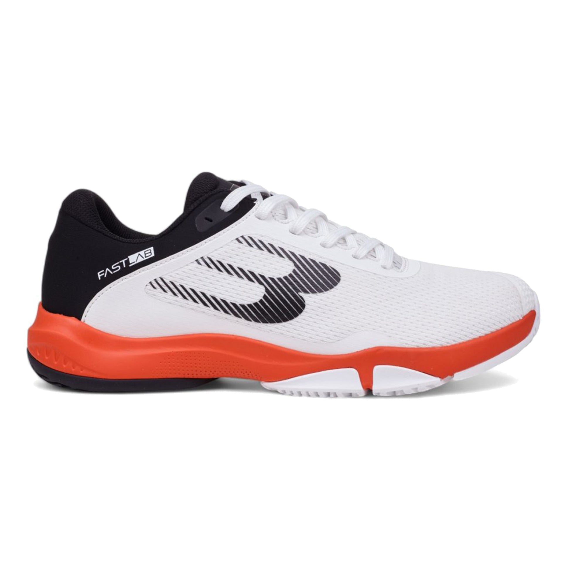 Bullpadel HYBRID FLY 25V Padelschuh Herren-Weiß,Schwarz