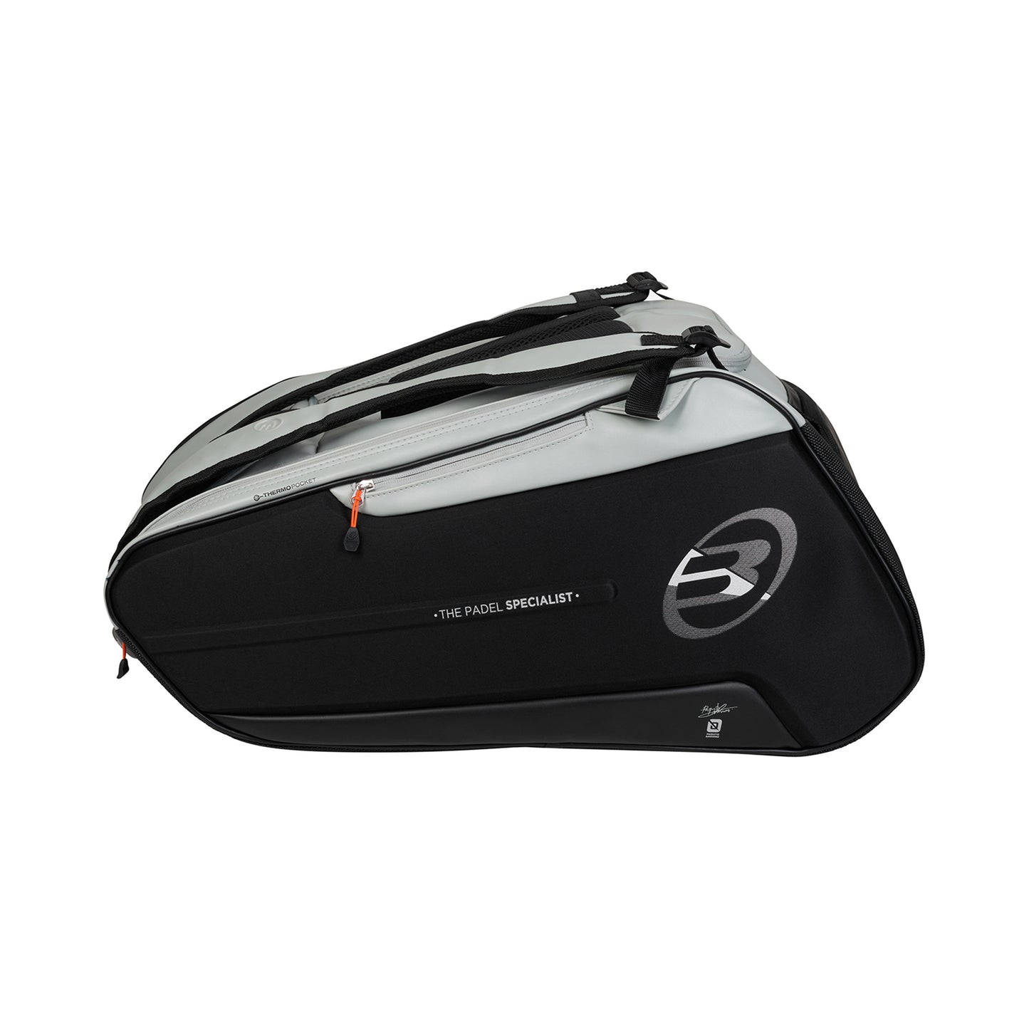 Bullpadel HACK Schlägertasche - grau