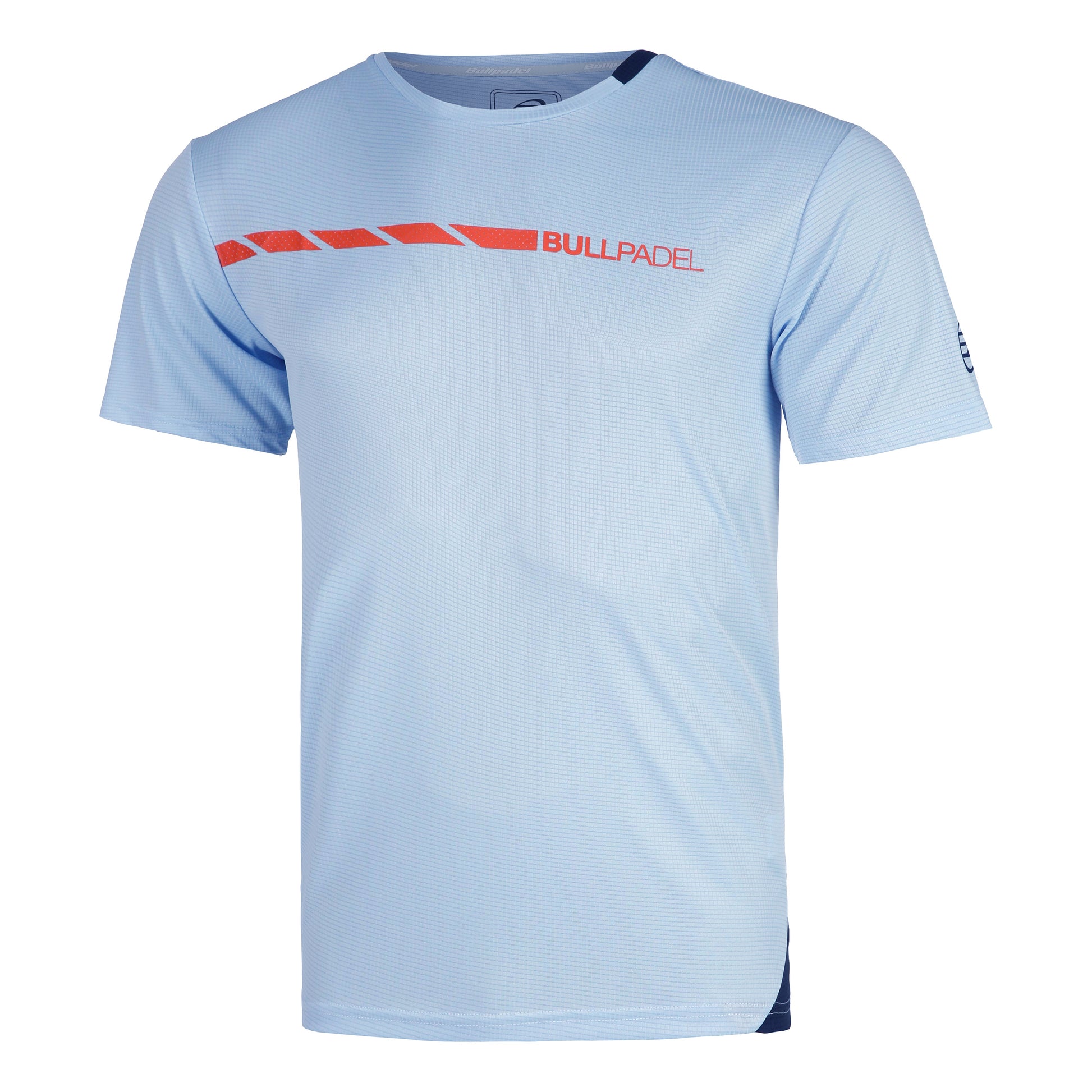 Bullpadel Legal T-Shirt Herren - hellblau, orange