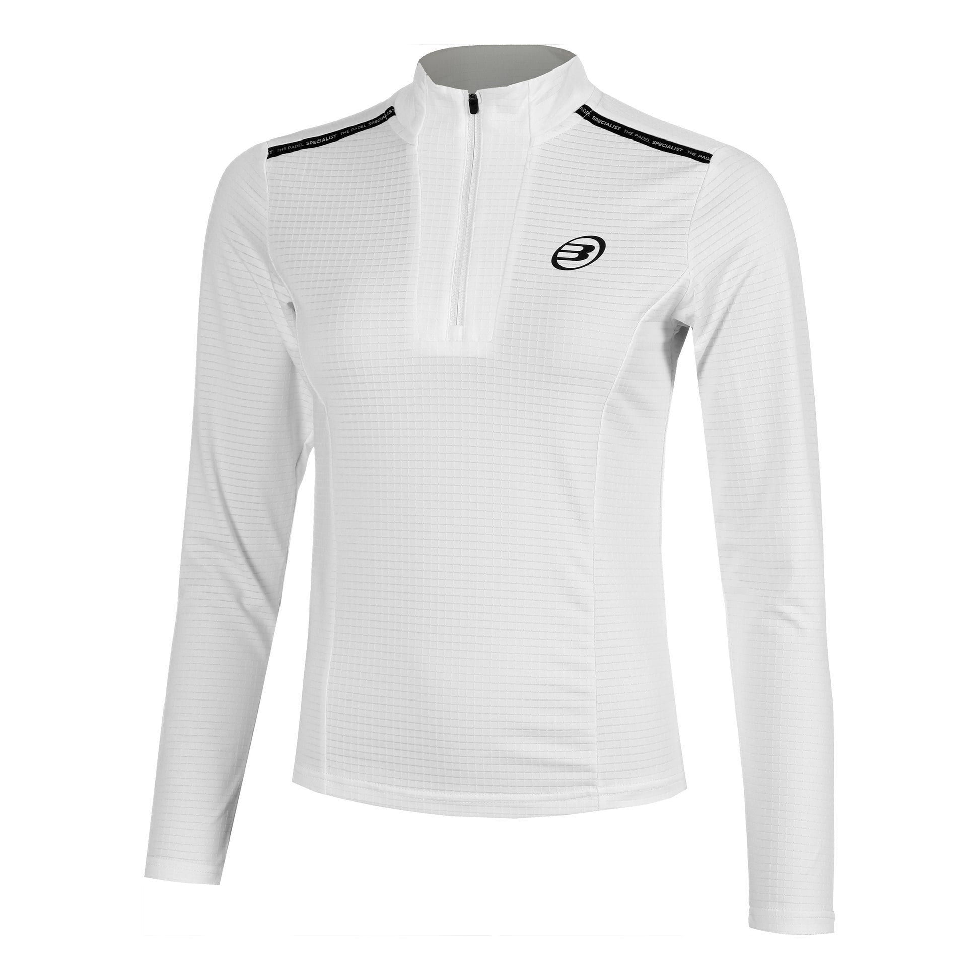 Bullpadel Nogais Longsleeve Damen-Weiß