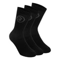 Tennissocken 3er Pack-Schwarz