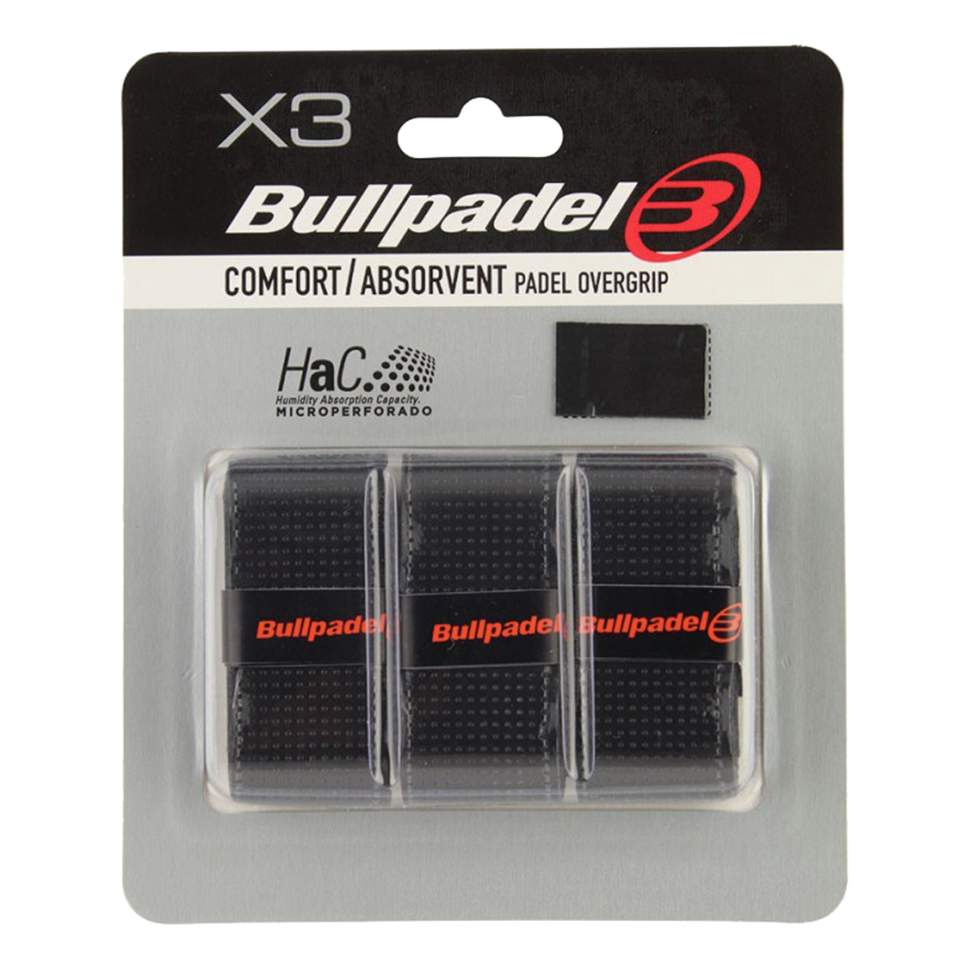 Bullpadel GB-1201 COMFORT ABSORBENT-Schwarz