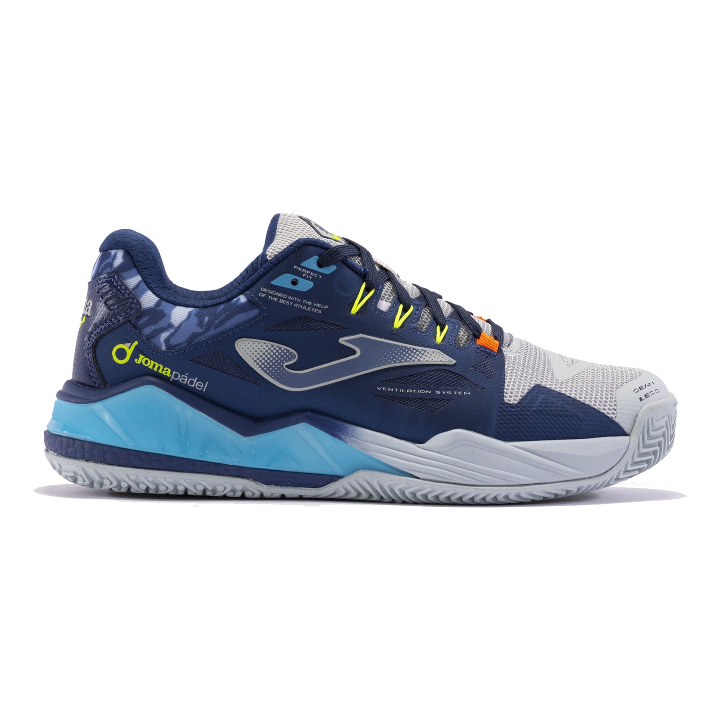 Joma Spin Padelschuh Herren - dunkelblau, blau
