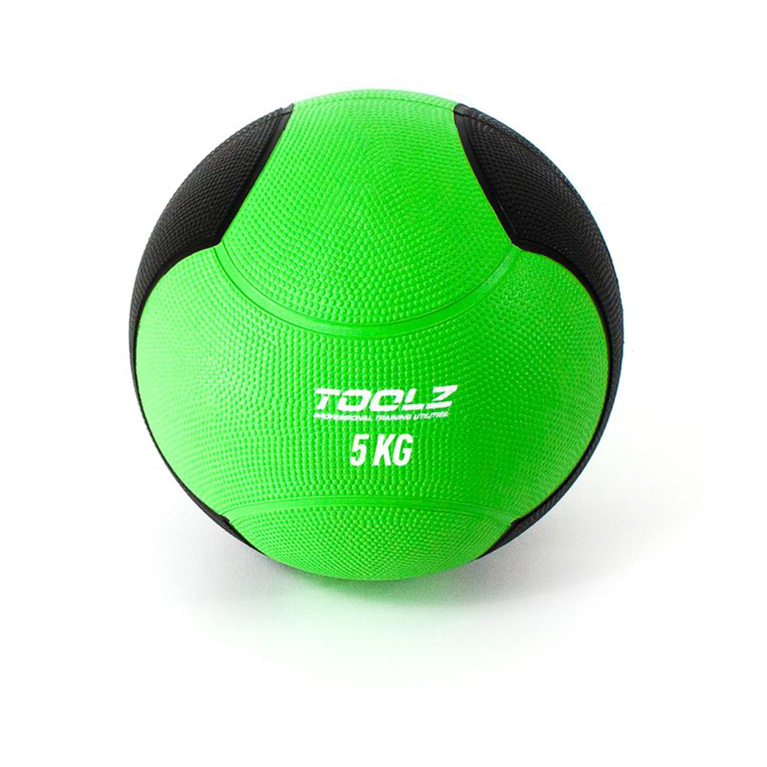 TOOLZ 5kg Medizinball-Grün,Schwarz