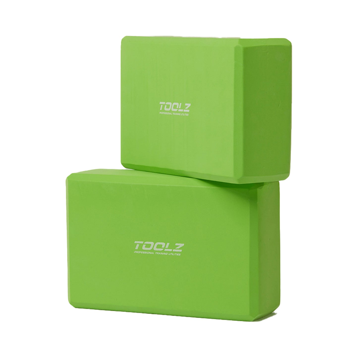 TOOLZ Yoga Block - (made of EVA Foam) Yogamatte -grün