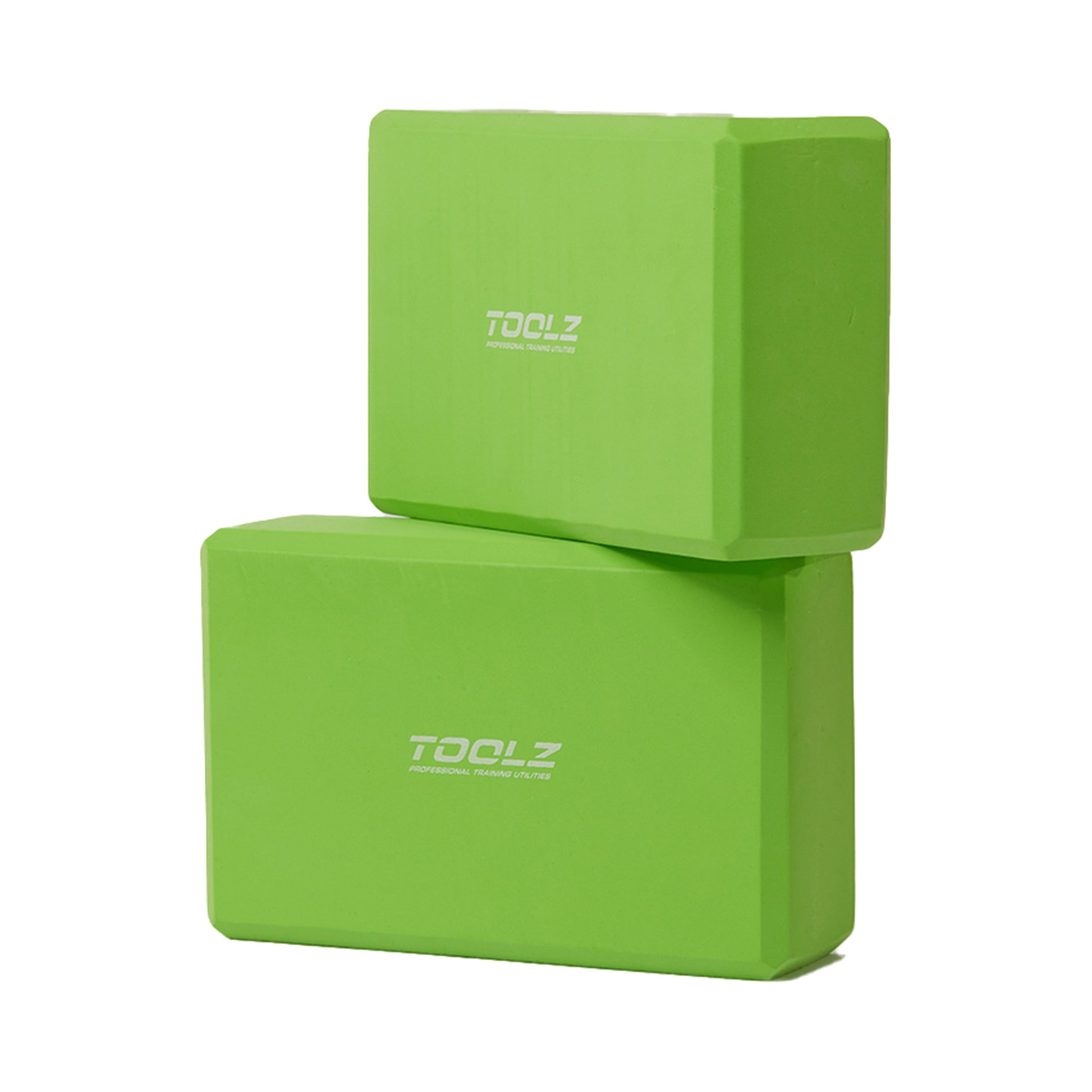 TOOLZ Yoga Block - (made of EVA Foam) Yogamatte -grün