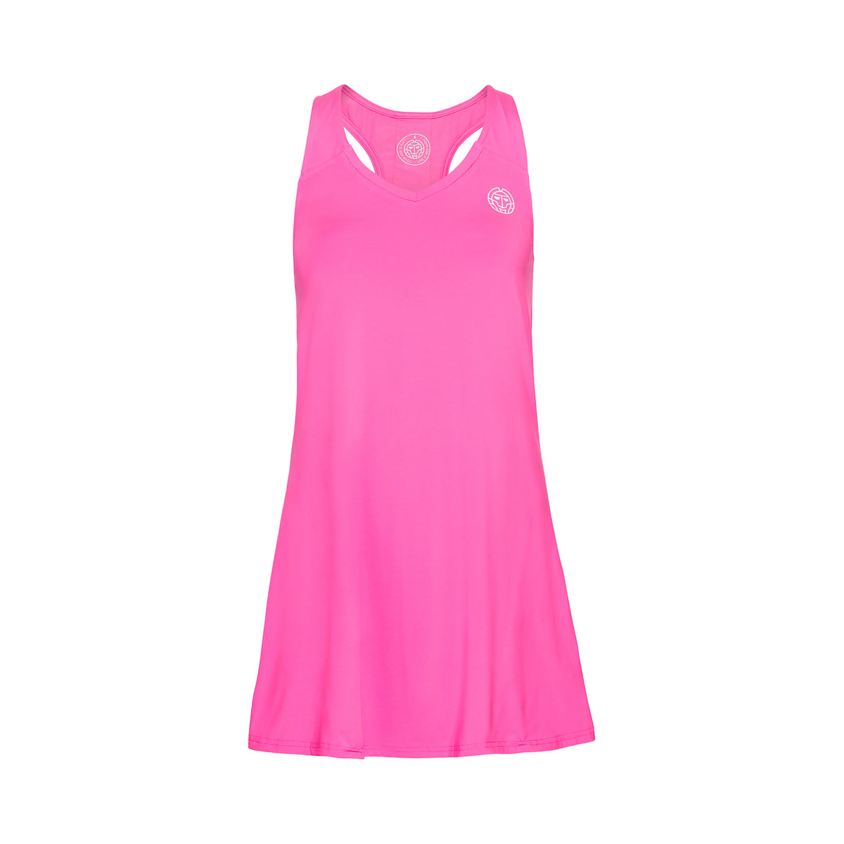 BIDI BADU Amaka Tech Kleid Mädchen-Pink,Weiß
