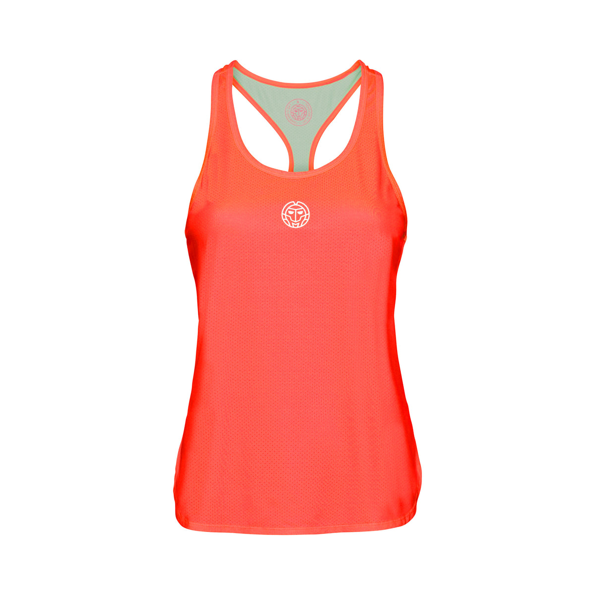 BIDI BADU Rahel Tech Tank-Top Mädchen-Koralle,Weiß