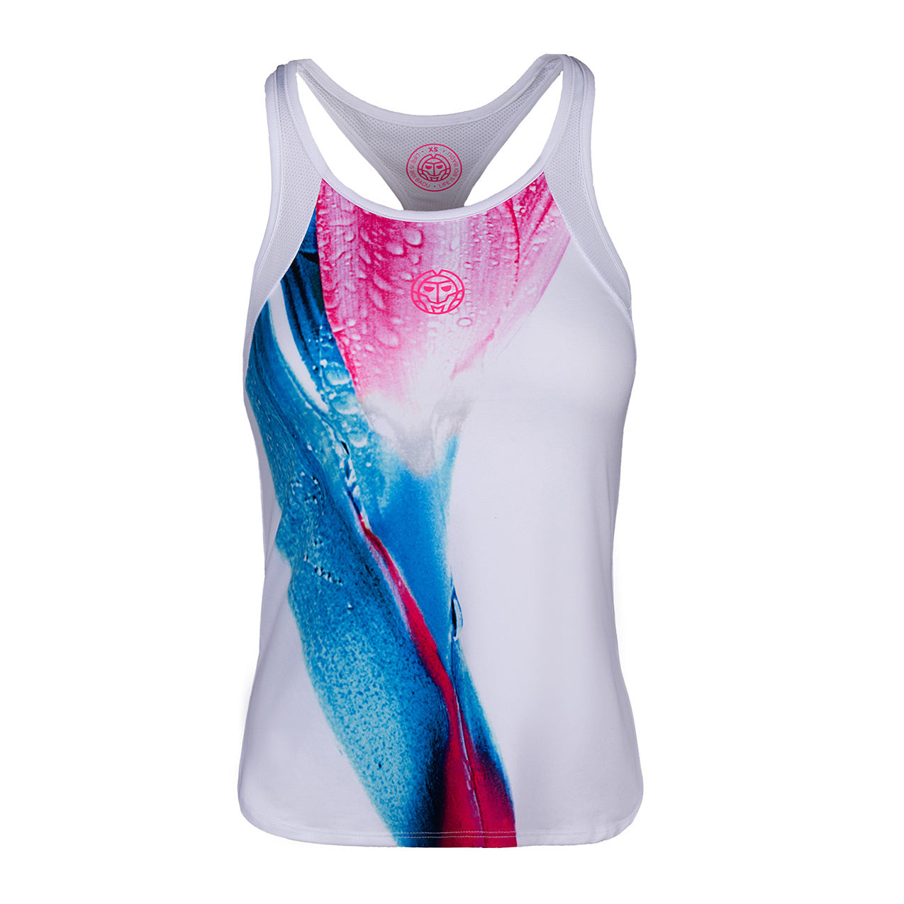BIDI BADU Fanny Tech Tank-Top Damen - weiß, mehrfarbig