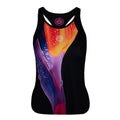 Fanny Tech Tank-Top Damen - schwarz, mehrfarbig