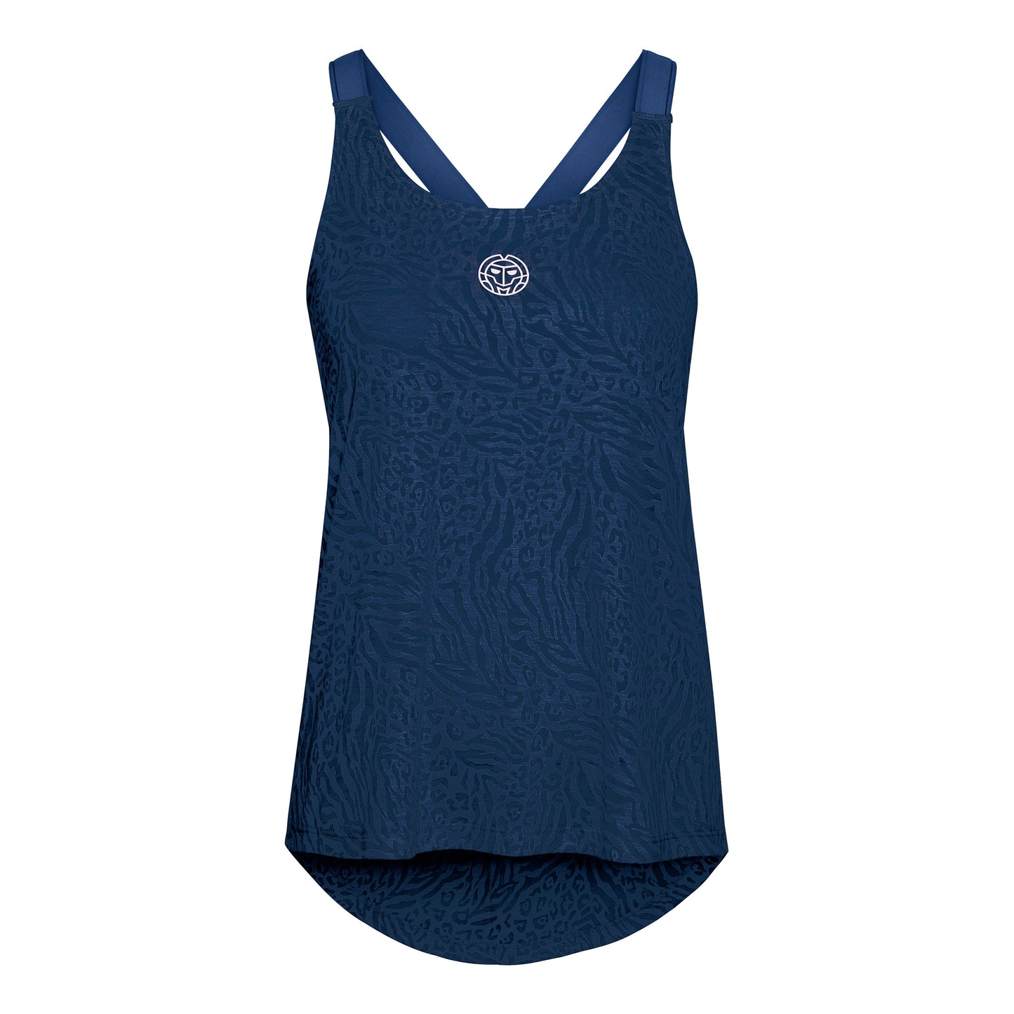 BIDI BADU Maila Bournout Tech Tank-Top -dunkelblau,weiß