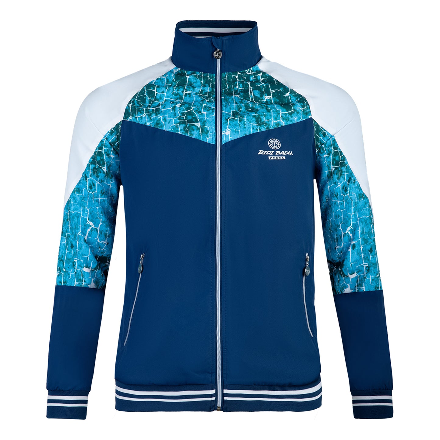 BIDI BADU Jabu Tech Trainingsjacke Herren-Dunkelblau,Mehrfarbig