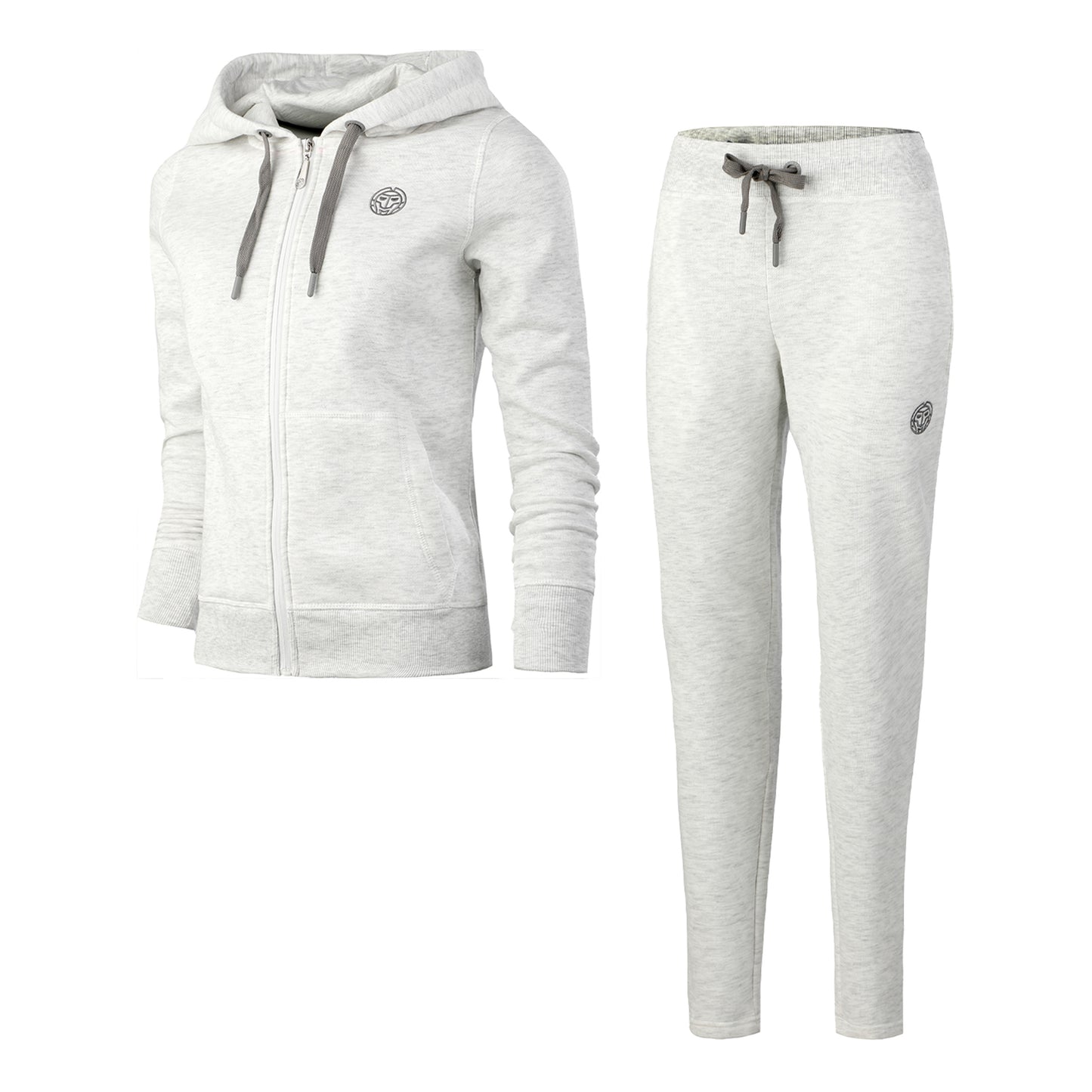 BIDI BADU Dalila Basic Tracksuit Trainingsanzug Damen - creme,